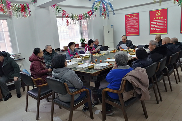 沈陽分院離退休黨支部召開黨員大會(huì)暨迎新年茶話會(huì)及游藝活動(dòng)